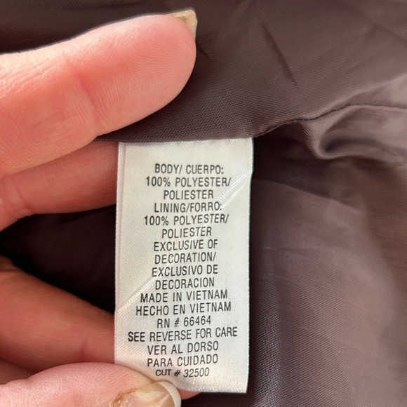 Studio I Women’s Career Beige Short-Sleeve Knee Length Belted Dress Size 10 - Picture 10 of 12